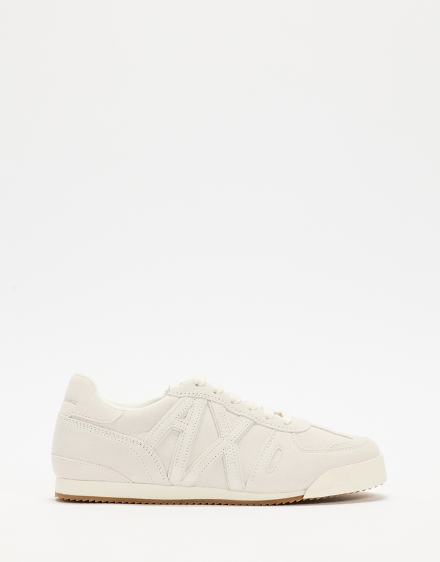 Armani Exchange - Sneaker Trip Suede Mesh Pureflex - Men's