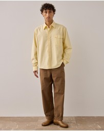 Charlton  - Butter Japanese Cotton Shirt