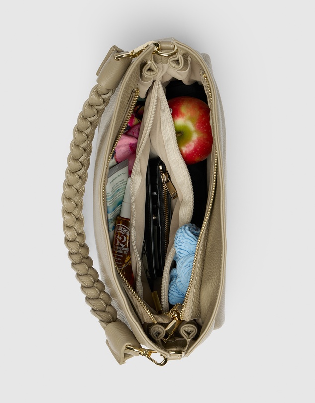 Florence - The Victoria Mushroom Leather Hand Bag