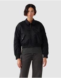 Levi's - Bowie Cropped Bomber Jacket