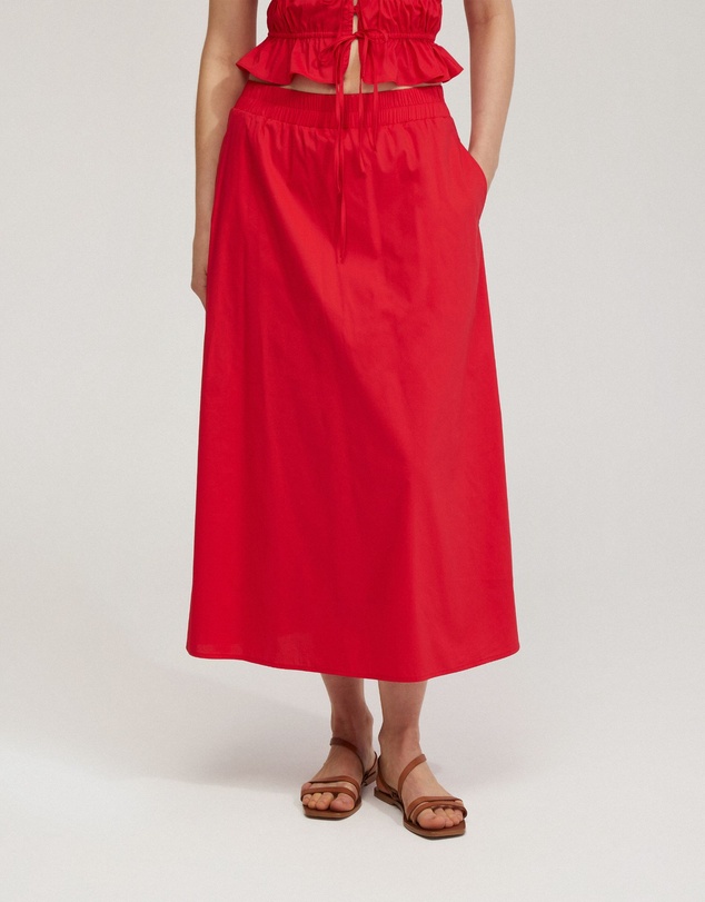 Oxford - Capri Cotton Skirt