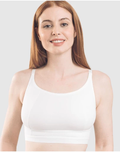 Royce Lingerie - Lola Cotton Crop Top High Neck Teen Bra