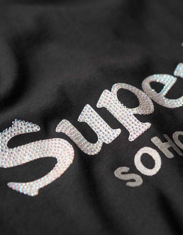 Superdry - Metallic Venue Relaxed Tee