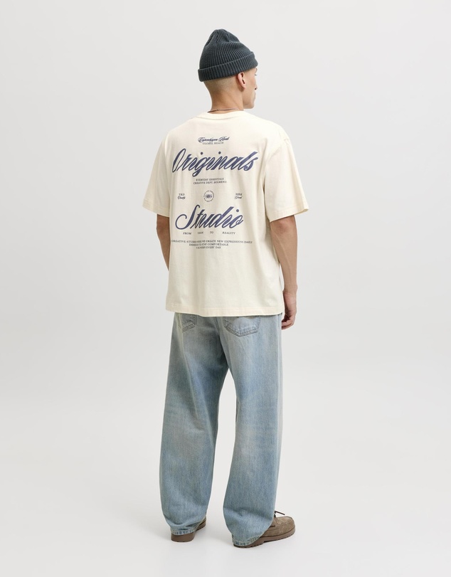 Jack & Jones - Jornorrebro SS Crew Neck Typo Tee Noos