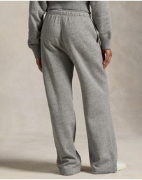 Polo Ralph Lauren - Drawstring Fleece Wide-Leg Sweatpants - ICONIC EXCLUSIVE