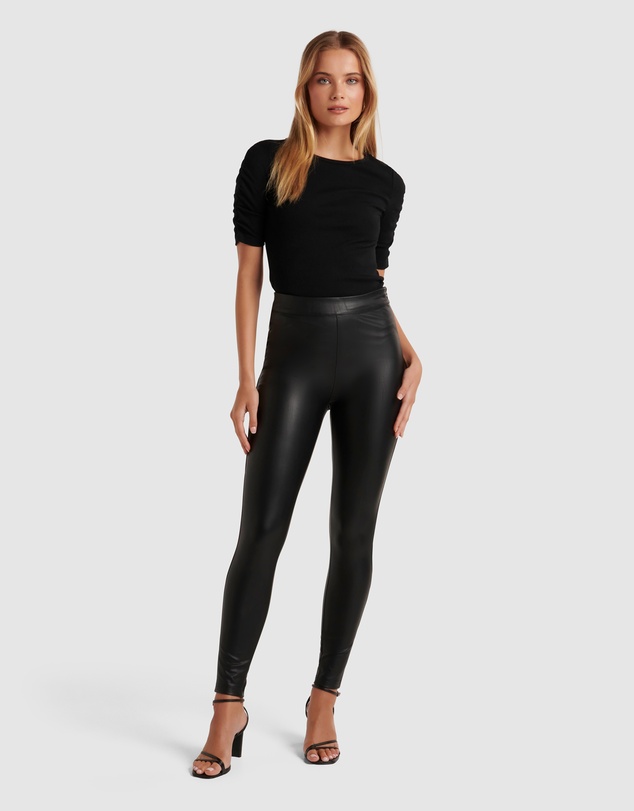 Forever New - Veronica Vegan Leather Leggings