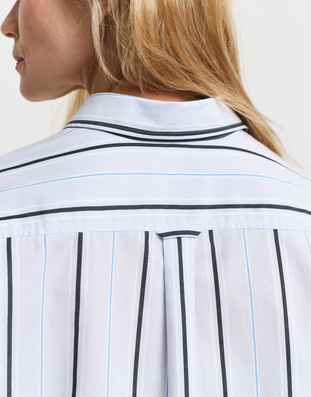 Gant - Relaxed Fit Classic Striped Poplin Shirt