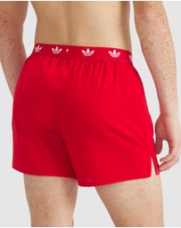 adidas Sportswear - 2 Pack Comfort Core Cotton Icon Boxer Underwear