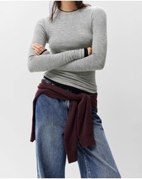 UNISON - Merino Crew Neck Top