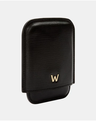 Wolf - Wolf Logo Molded Card Holder Black