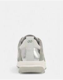 Naturalizer - Shay Jogger Lace-Up Sneaker - White/Green