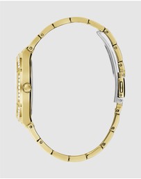 GUESS - Guess Cosmo Gold & Green Ladies Watch