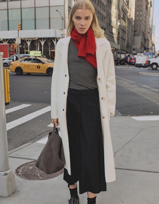 M.N.G - Knitted Coat With Pockets