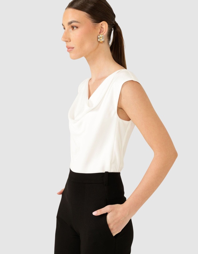 SACHA DRAKE - Cowl Bias Top