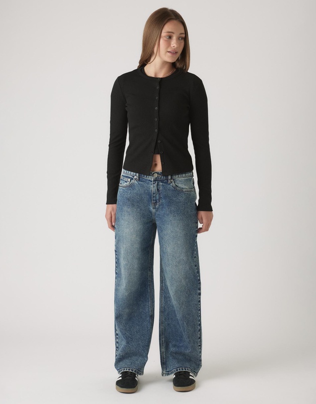 Decjuba Kids - Gigi Baggy Fit Jeans - Kids-Teens