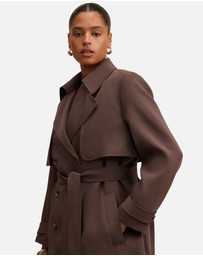 Forever New Curve - Delilah Curve Soft Trench Coat