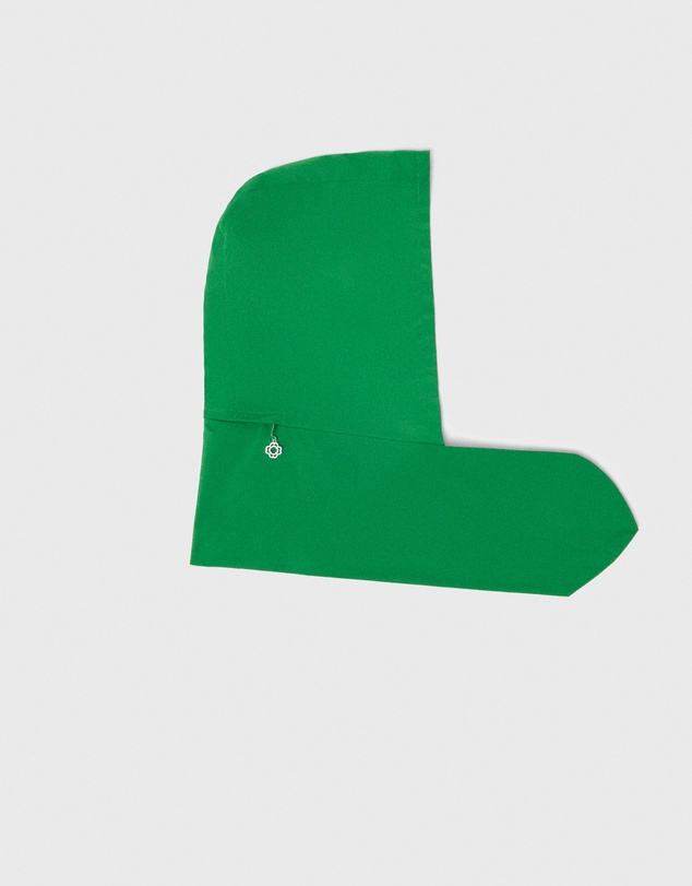 Maje - Tie-up waterproof hood