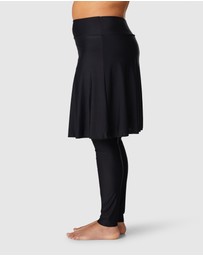 Modest Mermaid - Swimming skirt with inbuilt leggings