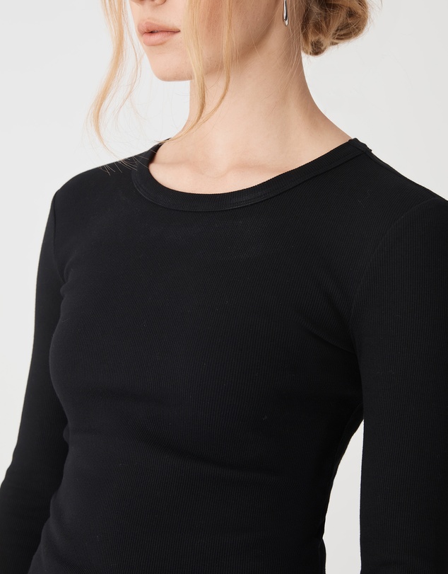 Forcast - Devon Long Sleeve Rib Tee