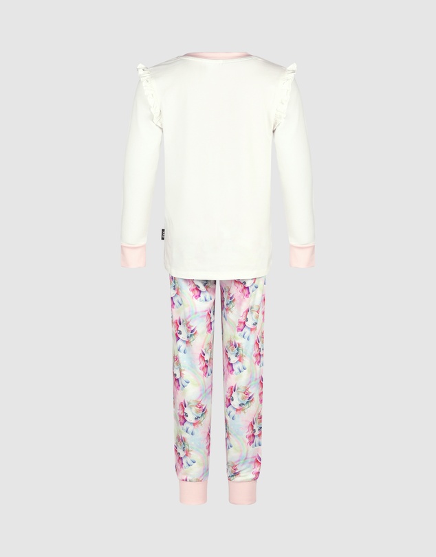 Rock Your Kid - Unicorn Pony Frill Long Sleeve Helena Sleep Set