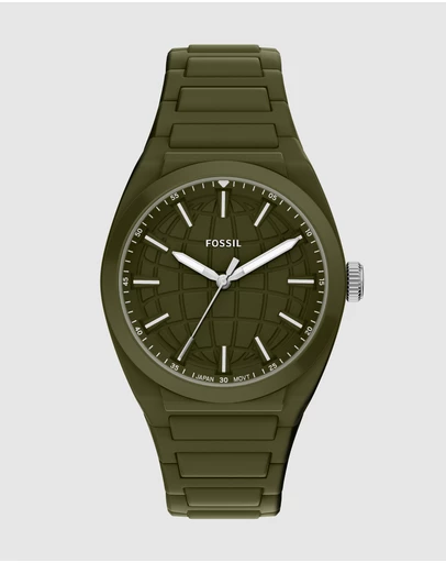 Fossil - Everett Green Analogue Watch