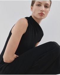 M.N.G - Asymmetrical Midi-Dress