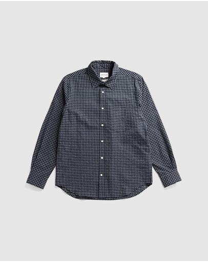 Dark Navy Check