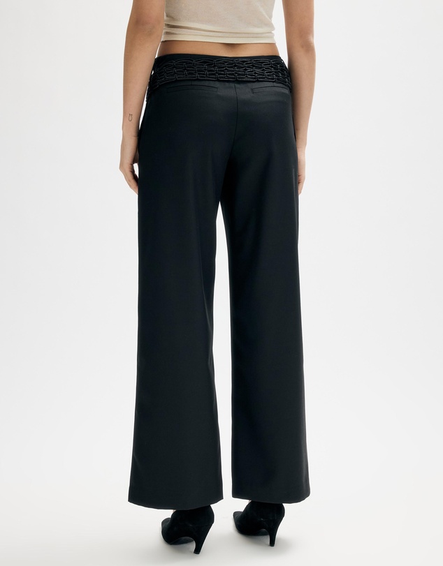 Minima Esenciales - Ise Macrame Belt Pants