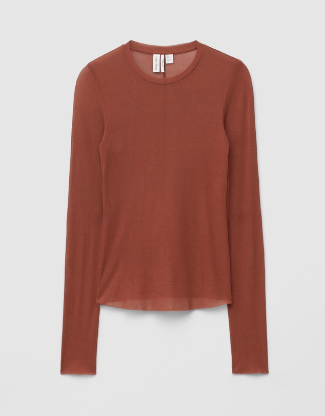 & Other Stories - Sheer Silk Top