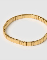 Arms Of Eve - Onyx Bracelet - Gold