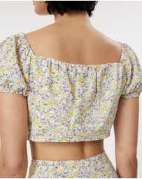 Honey and Beau - Floral Breeze Top