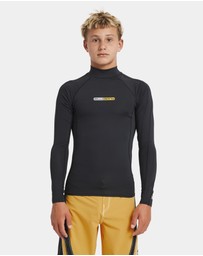Billabong - Boys 8 to 16 Spec Long Sleeve Rash Vest