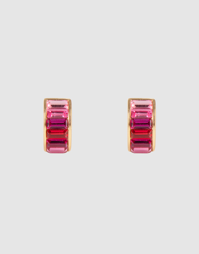 FAIRLEY - Pink Ombre Crystal Huggies