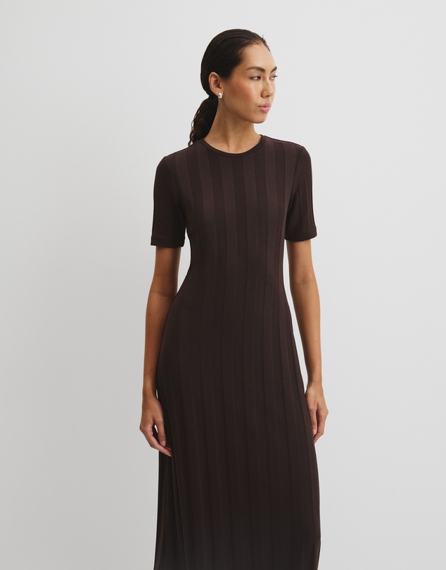 Country Road - Rib Midi Dress