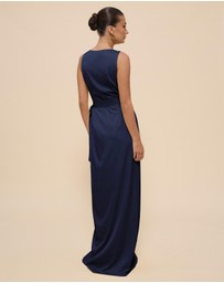 CHANCERY - Lani Sleeveless Wrap Maxi Dress