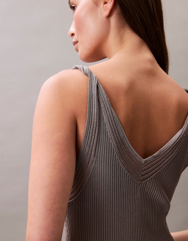 Calvin Klein - Knit Rib Sleeveless Dress