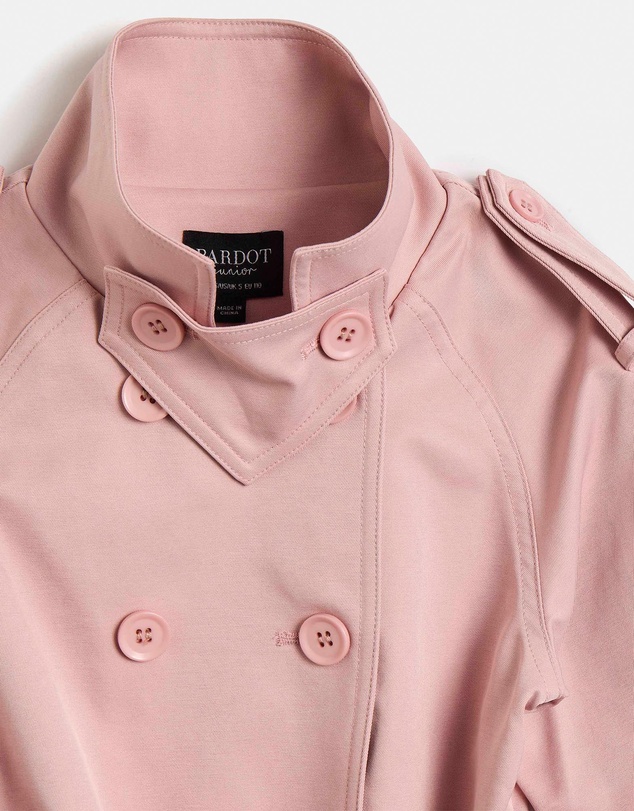 Bardot Junior - Lera Double Breasted Jacket - Kids-Teens