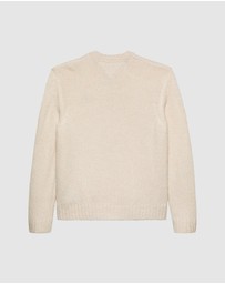 Tommy Jeans - Regular Cosy Texture Badge Sweater