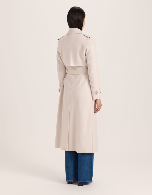 SABA - Karla Wool Longline Trench Coat