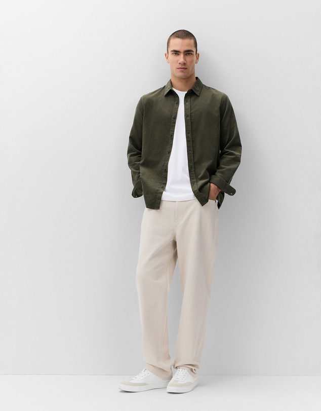 UNISON - Cord Regular Fit Shirt
