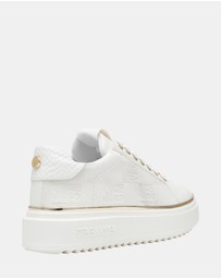 Steve Madden - On-Stage2.0 White Gold Sneakers