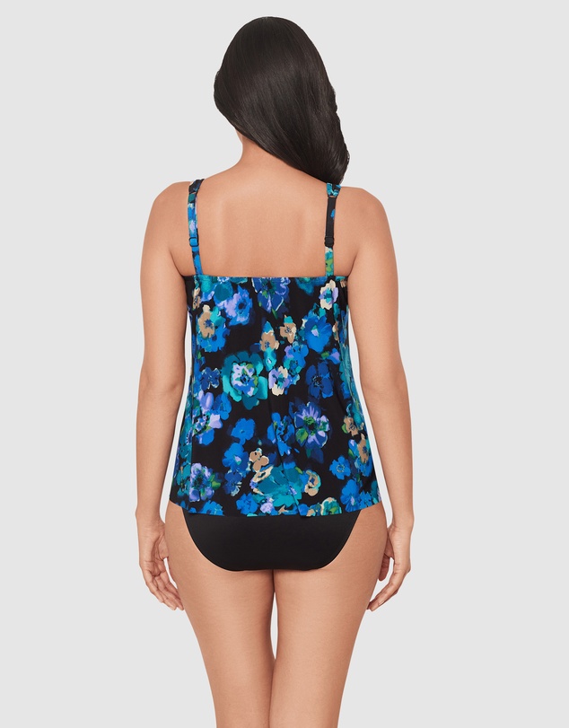 Miraclesuit Swimwear  - Secret Garden Mirage Loose Fit Slimming Underwired Tankini Top