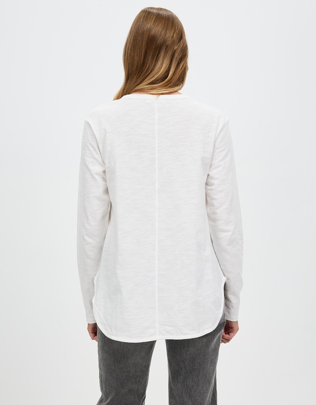 White By FTL - Leo Long Sleeve Tee