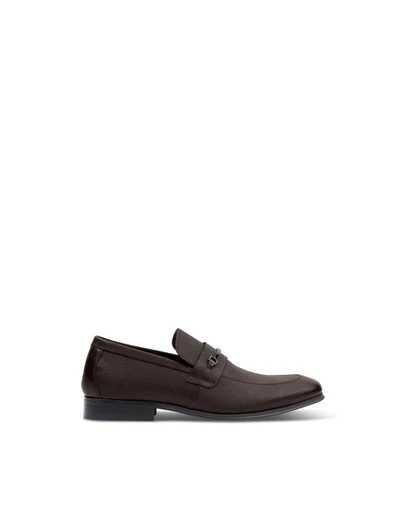 yd. - Riccardo Textured Leather Loafer