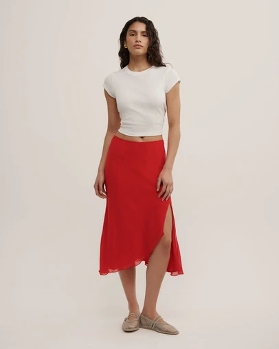 Witchery - Asymmetric Soft Skirt