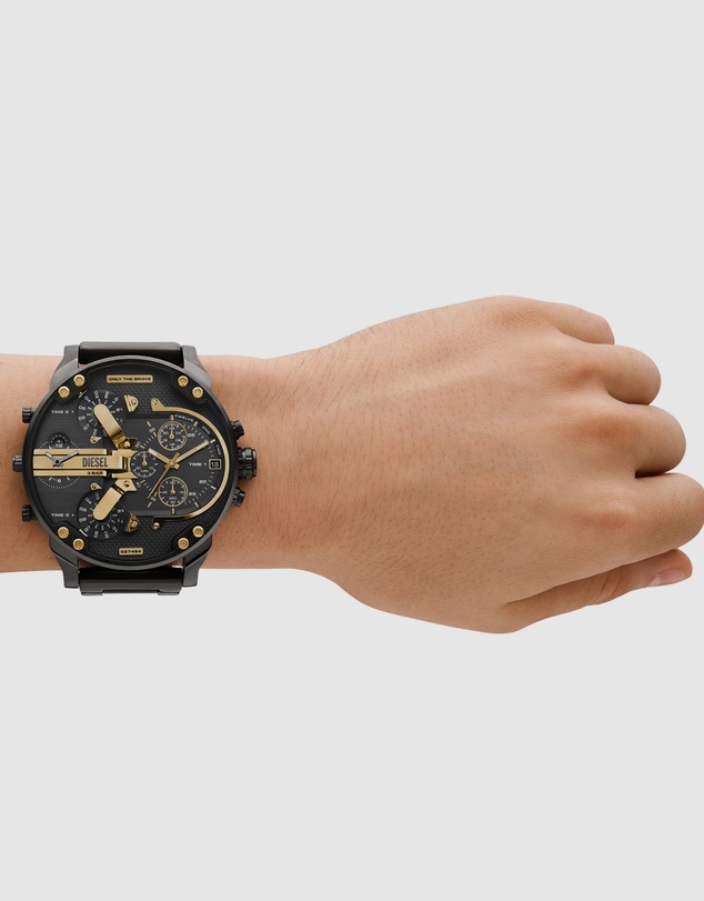 Diesel - Mr. Daddy Gun-Metal Chronograph Watch
