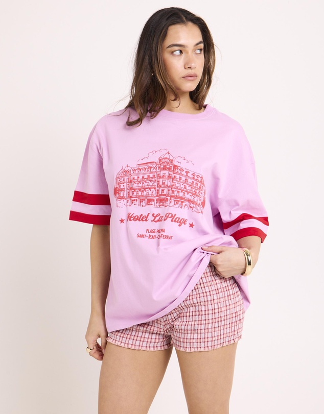 Subtitled - Getaway Stripe Short Sleeve T-Shirt