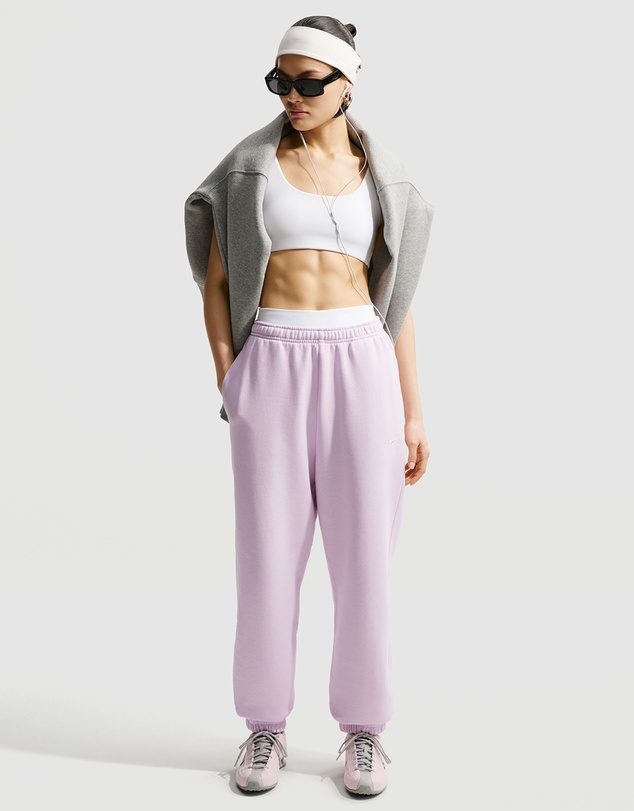 Nike - Studio Fleece Oversized Cuffed Pants