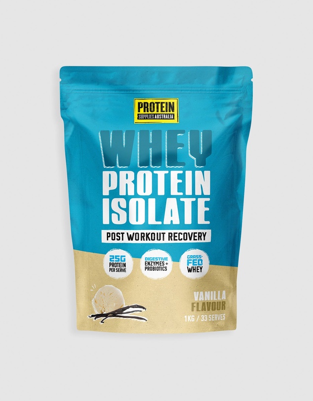 Protein Supplies Australia - WPI Whey Protein Isolate Vanilla
