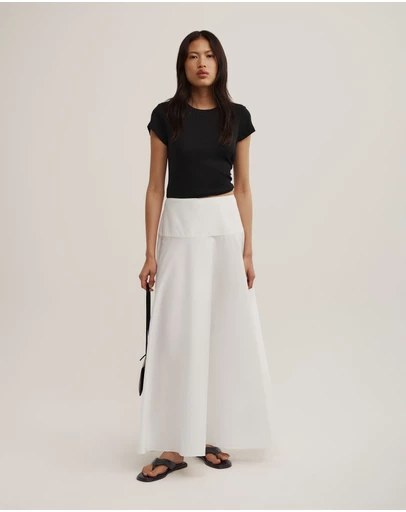 Witchery - Cotton Basque Skirt